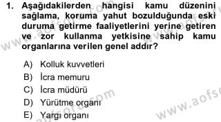 Aof Hukukun Temel Kavramlari Dersi 2015 2016 Yili Vize Ara Sinavi Aof Soru