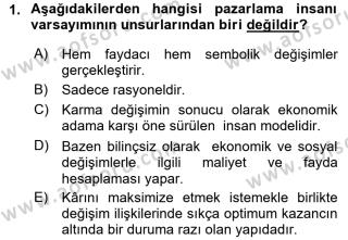 Aof Pazarlama Yonetimi Dersi 2017 2018 Yili Vize Ara Sinavi Aof Soru