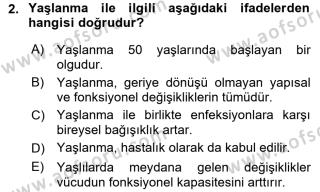 Aof Temel Saglik Ve Hastalik Bilgisi Dersi 2016 2017 Yili 3 Ders Sinavi Aof Soru