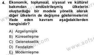 Aof Toplumsal Degisme Kuramlari Dersi 2014 2015 Yili Vize Ara Sinavi Aof Soru