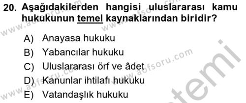 A F Hukukun Temel Kavramlar Dersi 2019 2019 Yl Yaz 