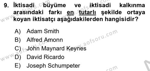 iktisadi buyume dersi 2018 2019 yili yaz okulu sinavi cikmis sorular ogrenci gundemi