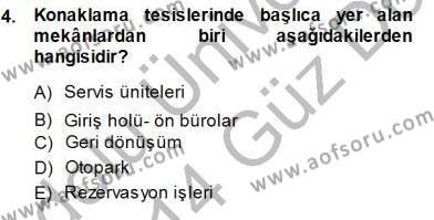 Turistik Alanlarda Mekan Tasarımı Dersi 2013 - 2014 Yılı (Final) Dönem Sonu Sınav Soruları 4. Soru